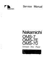 Nakamichi OMS-7-OMS-7E-Service-Manual